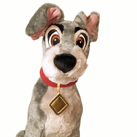 Disney Lady And The Tramp Dog Plush Stuffed Toy 15" - Picture 2 of 7